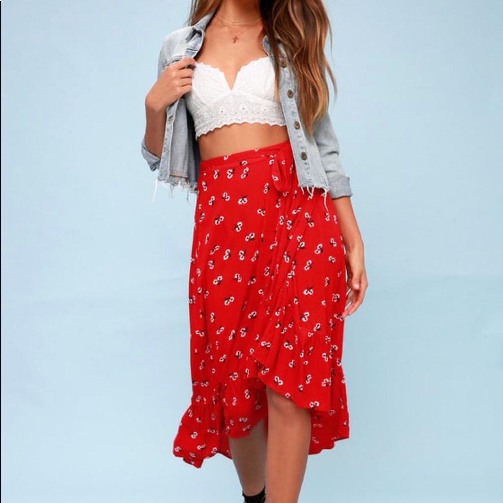 Billabong wrap skirt